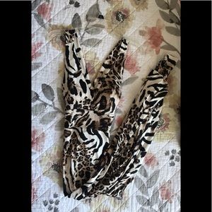 IB Diffusion animal print maxi dress